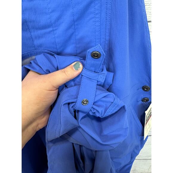 Duluth Trading Co Women's Plus Size Blue Heirloom Garden Bib Overalls Size 3X - Picture 10 of 13